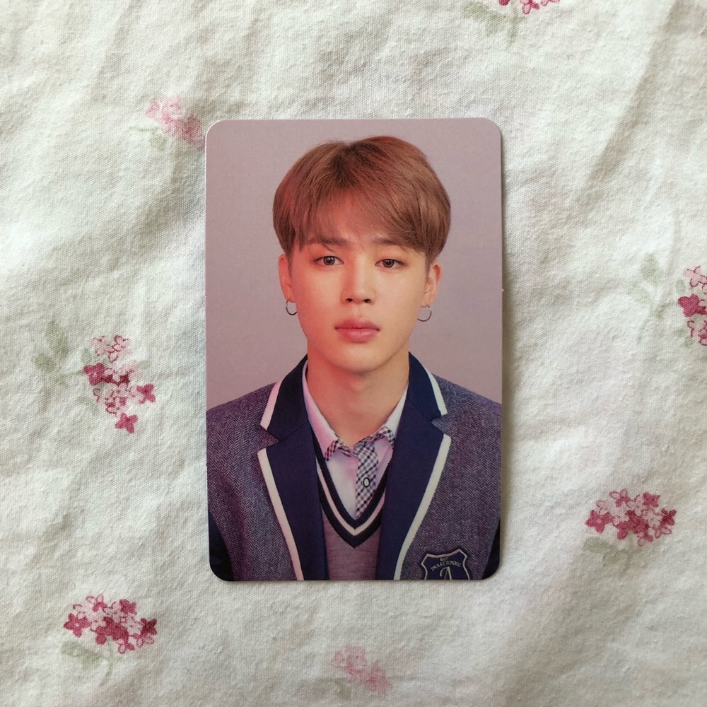 BTS Jimin love yourself photocard